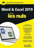 Word et Excel 2019 Mégapoche Pour les Nuls