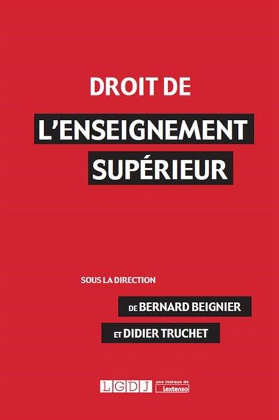 Droit de l'enseignement superieur