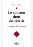 Le nouveau droit des sûretés - Commentaire article par article