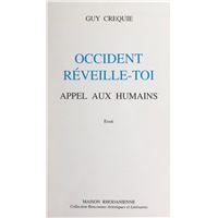 Occident, réveille-toi