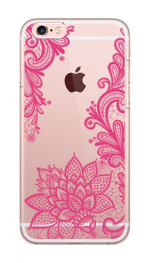MOXIE CRYSTAL CASE LACE IPHONE 6/6S ROSE