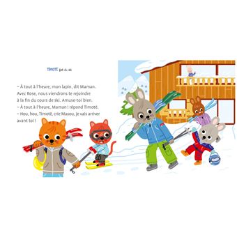 Timoté fait du ski (Écoute aussi l'histoire)
