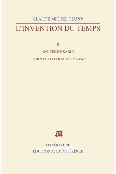 Années de sable - Claude Michel Cluny - broché