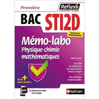 Labo Physique Chimie Mathematiques 1ere Sti2d Guide Reflexe N35 2019 Tome 35 Broche Collectif Achat Livre Fnac