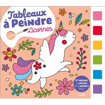 Tableaux à peindre - Licornes