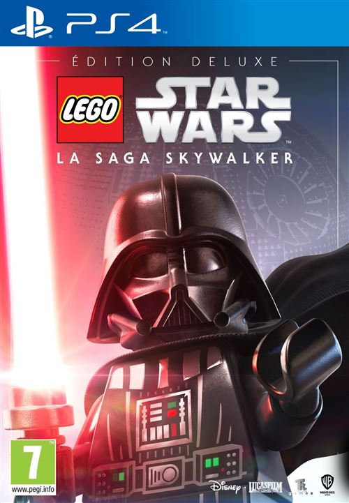 Pochette avant du jeu LEGO® Star Wars': La Saga Skywalker Edition Deluxe PS4
