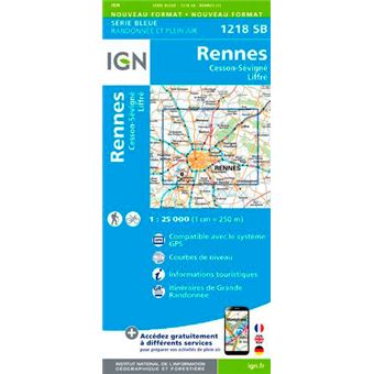 Rennes Cesson Sevigne Liffre Tome 1218 Collectif Achat Livre Fnac