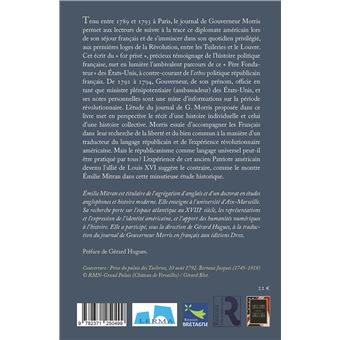 Gouverneur Morris traducteur de la Révolution française (1789-1793)