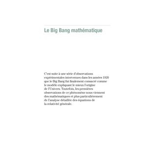 Le Big Bang de l'origine à l'avenir de l'univers