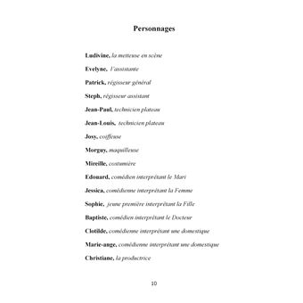 Panique en coulisses