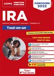 Concours IRA - Catégorie A - Tout-en-un - Annales 2021 incluses