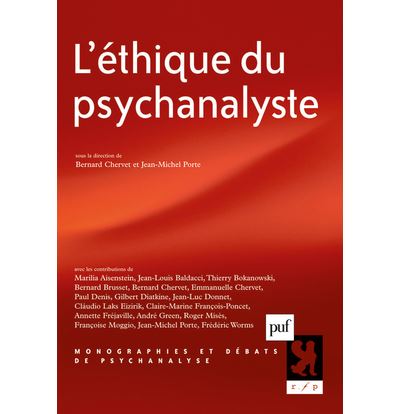 L'éthique du psychanalyste - Jean-Michel Porte - broché