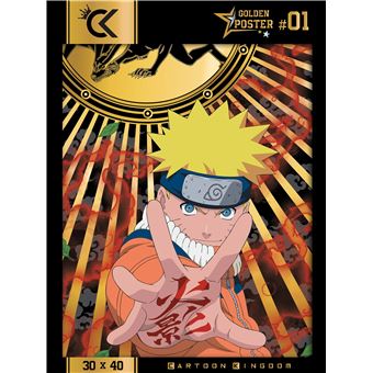 Golden Poster Naruto 01