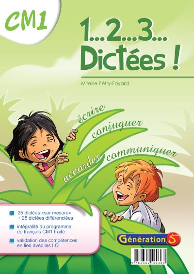 1, 2, 3... dictees cm1