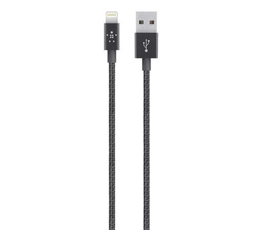 BELKIN PREMIUM LIGHTNING CABLE 1,2M BLACK F8J144BT04-BLK