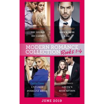 Modern Romance June 2019 Books 1-4: The Sheikh Crowns His Virgin ...