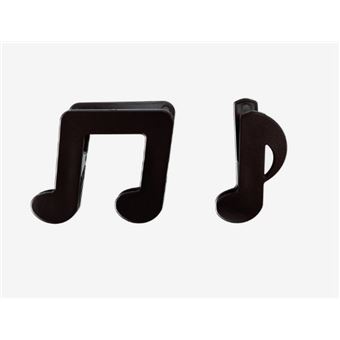 BAG CLIPS - MUSICAL NOTES - SET 6 PCS