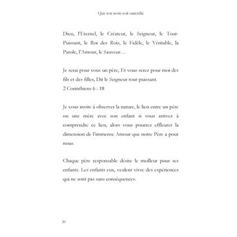 Que ton nom soit sanctifié
