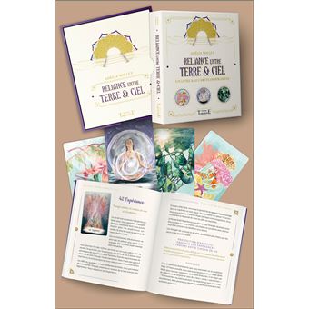 Reliance entre Terre & Ciel - Un livre et 52 cartes inspirantes - Coffret