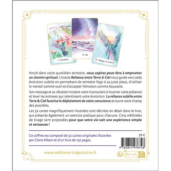 Reliance entre Terre & Ciel - Un livre et 52 cartes inspirantes - Coffret
