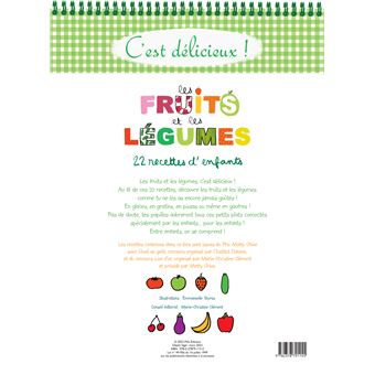C’est délicieux ! Les fruits et les légumes