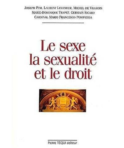 Le sexe, la sexualité et le droit