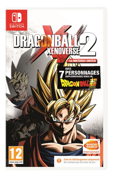 Dragon Ball Xenoverse 2 Code in a box Nintendo Switch