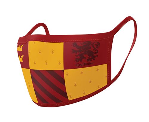 HARRY POTTER-GRYFFONDOR-SET DE 2 MASQUES VISAGE