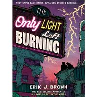 The only light left burning