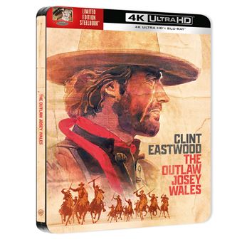 Josey Wales hors la loi Steelbook Blu-ray 4K Ultra HD - 1