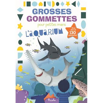 L'aquarium - Grosses gommettes