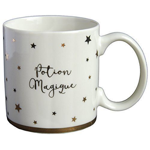 Mug Black & Gold Potion Magique