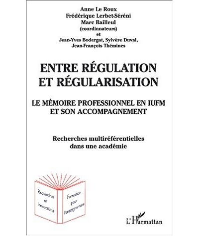 Le mémoire professionnel en IUFM et son accompagnement