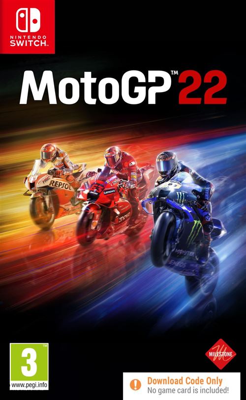 MotoGP 22 Code in Box Nintendo Switch