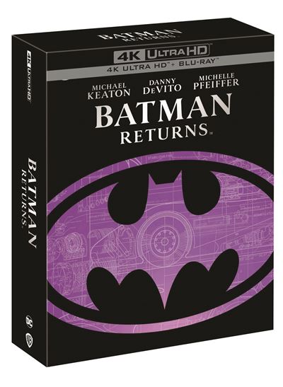 Batman Batman Returns Édition Collector Steelbook Blu-ray 4K Ultra HD -  Blu-ray 4K - Tim Burton - Michael Keaton - Danny DeVito : toutes les séries  TV à la Fnac