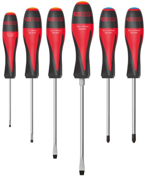 Ksto Jeu De 6 Tournevis Ks Tools Ultimate®, Fente Pz