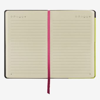 Carnet de notes Legami Medium Lined vert