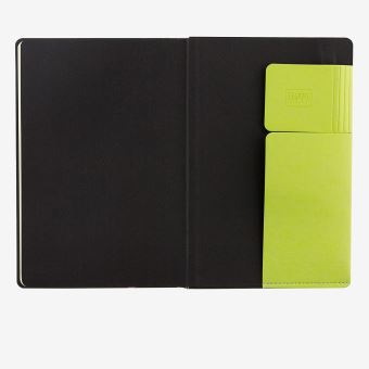 Carnet de notes Legami Medium Lined vert