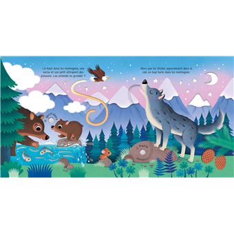 Les animaux sauvages - Mon livre sonore à toucher