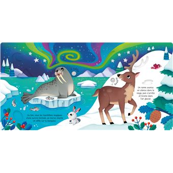 Les animaux sauvages - Mon livre sonore à toucher