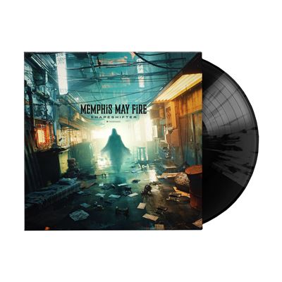 Shapeshifter Vinyle Noir et Gris avec éclaboussures Noires