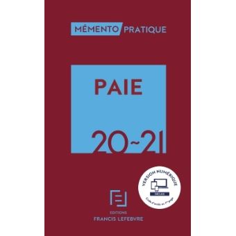 Memento paie 2020 / 2021