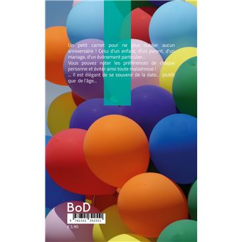 Carnet des anniversaires