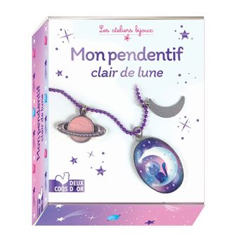Mon pendentif clair de lune - mini coffret avec accessoires