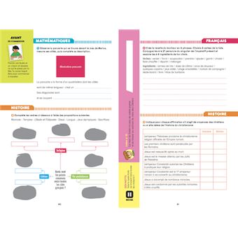 Les incollables - Cahier de vacances - De la 6e à la 5e - 11-12 ans