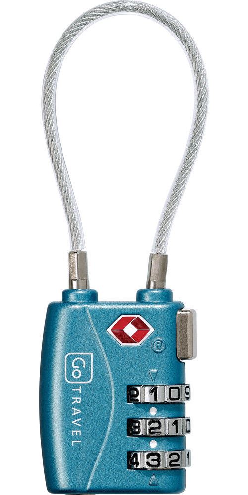 GO TRAVEL COMBI TSA CABLE LOCK TWIN