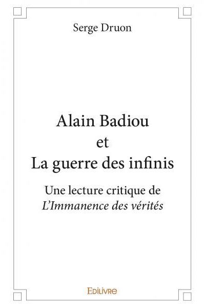 Alain Badiou et La guerre des infinis