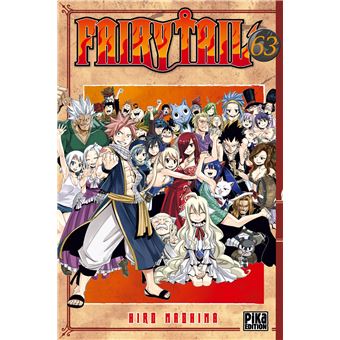 Fairy Tail Tome 63 Fairy Tail Hiro Mashima Broche Achat Livre Fnac