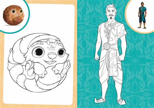 Raya Et Le Dernier Dragon Raya Et Le Dernier Dragon Mes Coloriages Avec Stickers Disney Collectif Broche Achat Livre Fnac