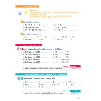 Maths CE2 Ed. 2022  - Livret d'entrainement au calcul fluide